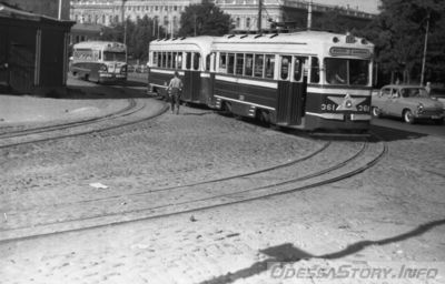 Водопроводная угол Новощепного ряда. 1965.
