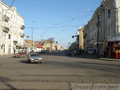 Тираспольская
Перспектива со стороны Старопортофранковской.
