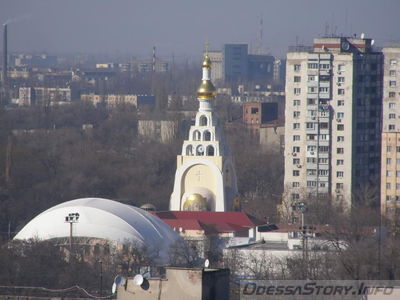 "Киваловская" церковь
Снято с крыши на Фонтане
