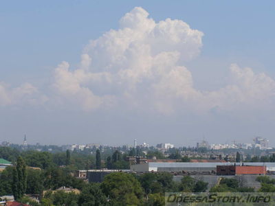 Вид на центр города с ул. Бреуса
