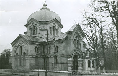 Французский бульвар, 1943 год
С румынского сайта.
Biserica greacă refăcută la iniţiativa mitropolitului Visarion Puiu
