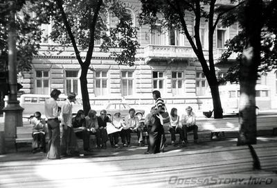 Приморский бульвар, 1974 год
