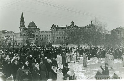 Привокзальная площадь, 1943 год
С румынского сайта
