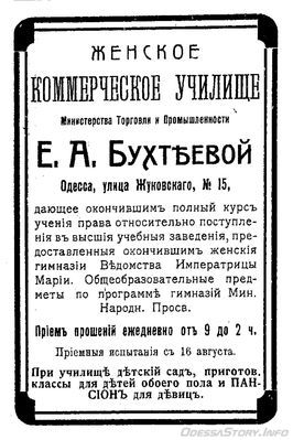 Почтовая, 15
реклама 1910 года
