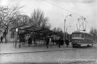 К/ст "Площадь Октябрьской Революции" (К/ст "Куликово поле"), 
Конец 1960-х. Фото из музея ОГЭТ
добавлено с - http://transphoto.ru/photo/529891/
