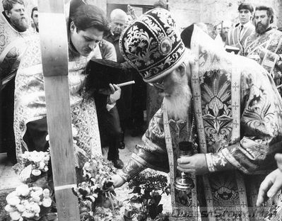 Патриарх ПИМЕН в Женском монастыре г. Одесса 1982 год
