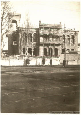 Осень 1928 г. Восстановление
Французский (Пролетарский) бульвар 37
