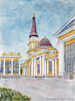 Преображенский Собор
Акварель, 2012г. Брянский Егор.
